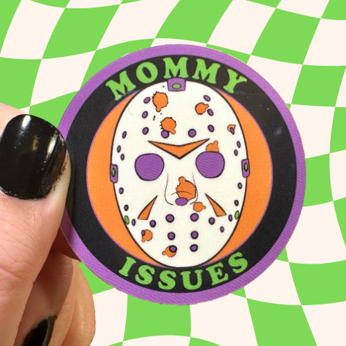 Jason Voorhees "Mommy Issues" Sticker