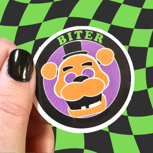 Freddie Fazbear "Biter" Sticker