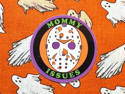 Jason Voorhees "Mommy Issues" Sticker