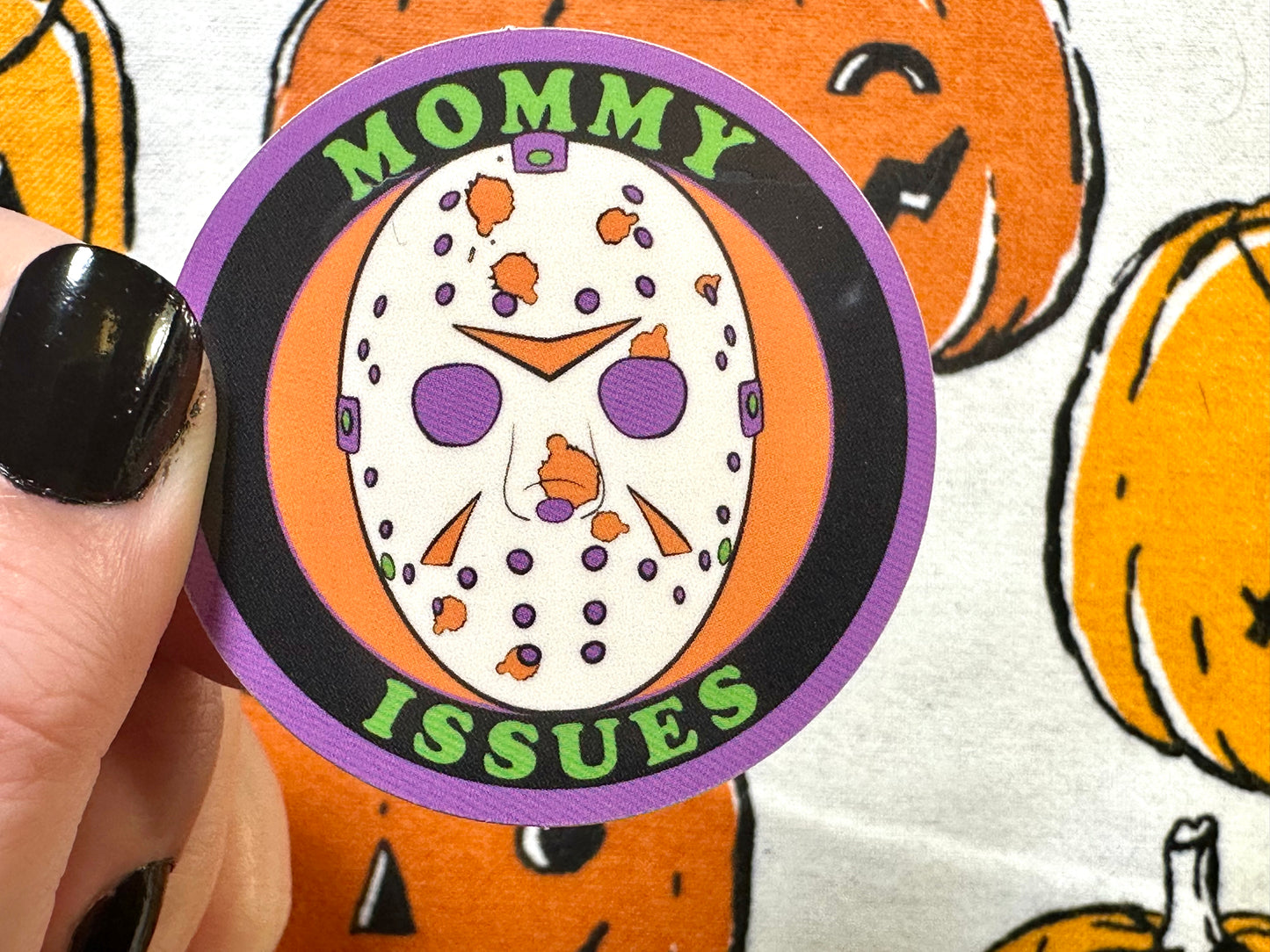 Jason Voorhees "Mommy Issues" Sticker