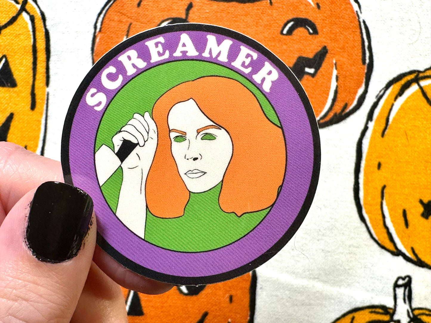 Laurie Strode "Screamer" Sticker